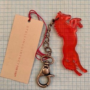STELLA MCCARTNEY x H&M Pink Perspex Horse Bag Charm/ Keychain⚡️Limited Edition⚡️